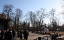 Городской парк на кладбище Покровского монастыря