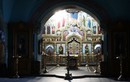 Вид на центральный алтарь Владимирского храма в Мытищах