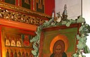 Икона прп. Сергия в Крестовоздвиженском храме