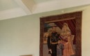 Гобелен с изображением царственной четы и наследника