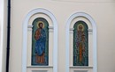 Мозаики: св. ап. Иаков Заведеев и свт. Николай Чудотворец