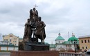 Памятник свв. кнн. Петру и Февронии в Чебоксарах